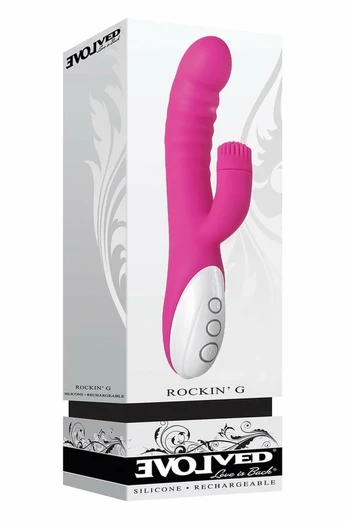 EVOLVED Rockin G Intimate Machine with Bending Motion & Spinning Stimulator