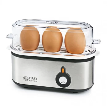 TZS First Austria Egg Boiler, Stainless Steel, 210W, Buzzer, 3 Eggs FA-5115-2