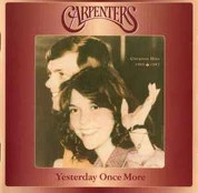 CD Carpenters - Yesterday Once More (Greatest Hits 1969 - 1983)