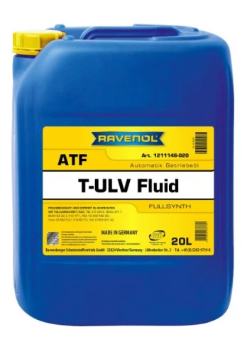 Transmisinė alyva RAV ATF T-ULV 20L