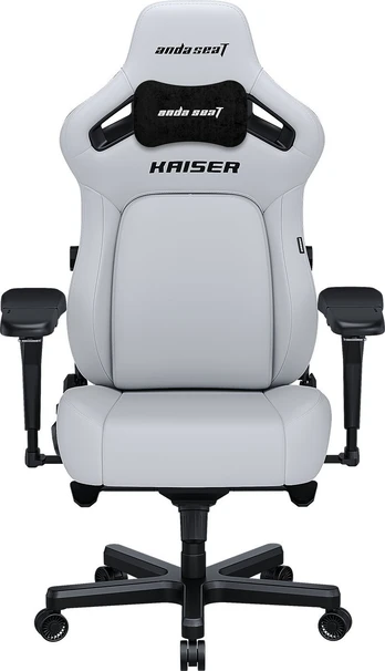 „Kaiser 4 XL Anda Seat“ žaidimų kėdė, odinė, balta