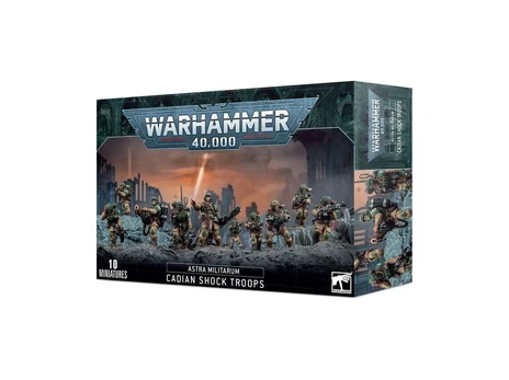 Games Workshop Astra Militarum: Cadian Shock Troops, 47-33