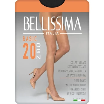 Pėdkelnės moterims Bellissima Basic pilkos, 20 DEN