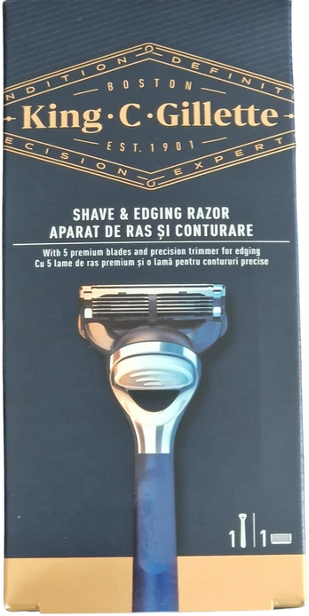 Skustuvas King C. Gillette Shave & Edging Razor