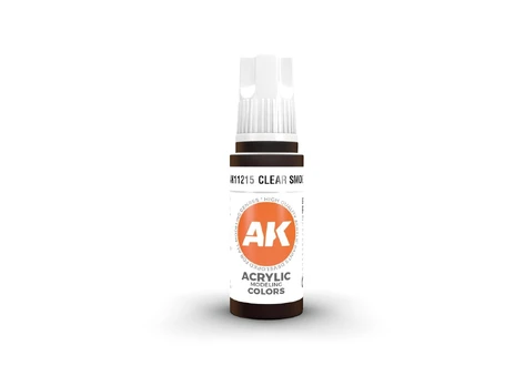 AK Interactive - Clear Smoke - standard 3rd generation Akriliniai dažai, 17ml, AK11215