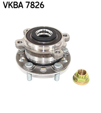 Rato guolių komplektas SKF VKBA 7826