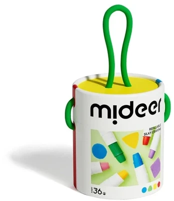 Mideer - Šilkinės kreidelės – 36 spalvos