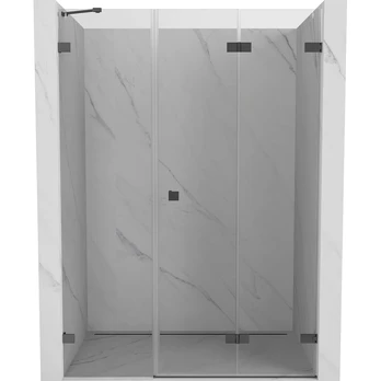 Dušo durys Mexen Lunar-F Left, 120 cm x 200 cm, pilka