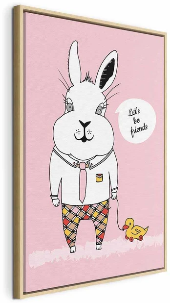 Artgeist Paveikslas - Rabbit's Friend (1 Part) Vertical