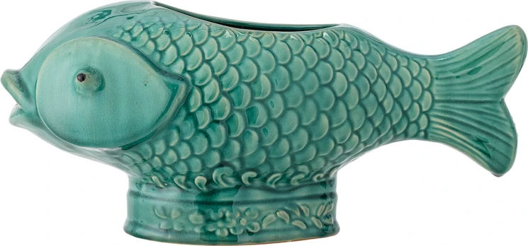 Creative Collection - Hiro Flowerpot - Green - Stoneware