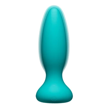 Doc Johnson A-Play Vibe Advanced Silicone Plug with Remote Control Juodas