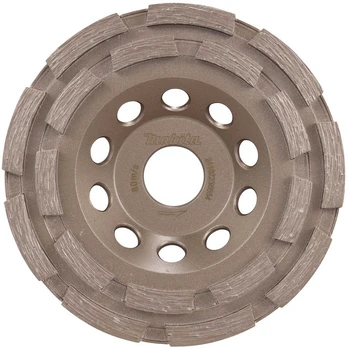 Diskas šlifavimo betonui deimantinis (lėkštelė) 125mm (dvigubo segmento) Makita