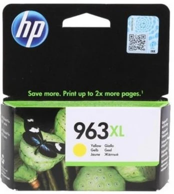 HP 963XL High Yield Yellow Original Ink | 3JA29AE#LS3