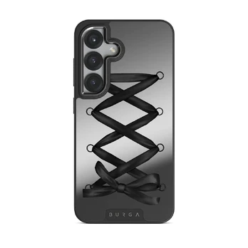 Forbidden - Samsung Galaxy S25 Plus Case, Elite Mirror (Magnetic) / Gunmetal