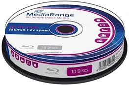 MediaRange BD-RE 25 GB 2x 10 vnt (MR501)