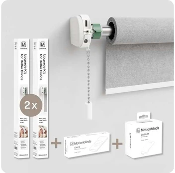 MotionBlinds Upgrade Kit starterkit (Upgrade Kit for roller blinds + bridge + 1C remote)