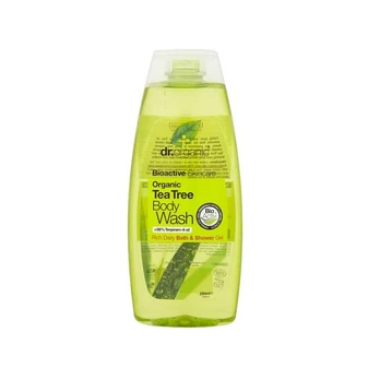 Natūrali dušo želė Dr. Organic Tea Tree, 250 ml