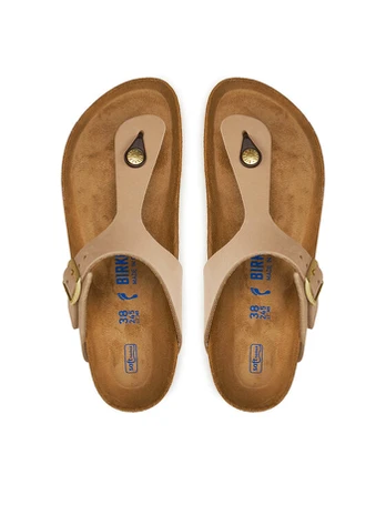 Šlepetės per pirštą Birkenstock Gizeh 1019014 Smėlio