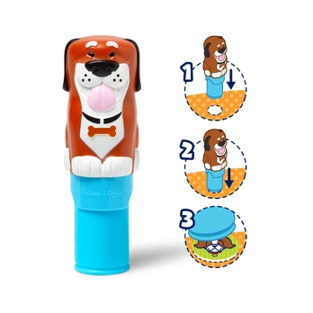 MELISSA & DOUG STICKER WOW! Veiklos knygelė „Šuniukas“