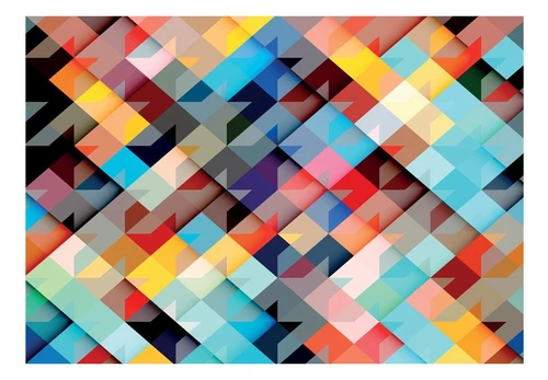 Artgeist Fototapetas - Colour Patchwork