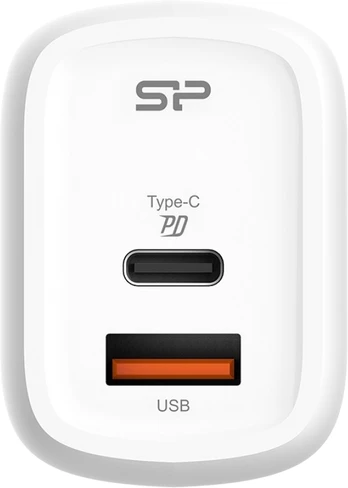 Silicon Power charger USB-C/USB QM25 30W, white | SP30WASYQM252PCW