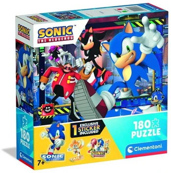 Clementoni CLE puzzle 180 SuperKolor SuperKolor Sonic 29797