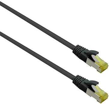 Helos ultra flex patch kabelis S/FTP Cat 6a TPE juodas 20,0m