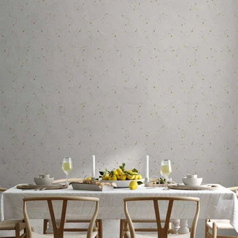 Artgeist Tapetas - Star Map - Delicate Constellations in Warm Shades.