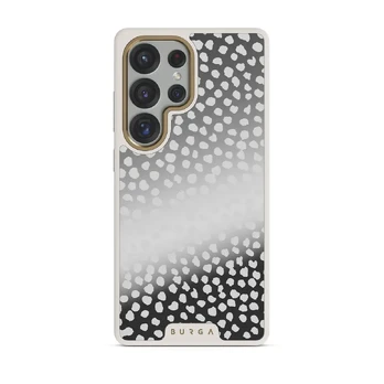 Night Sky - Dotted Samsung Galaxy S25 Ultra Case, Elite Mirror Light (Magnetic) / Gold