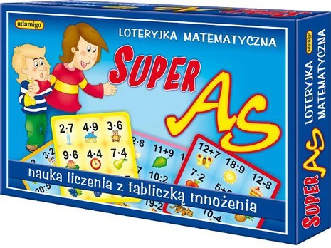 Dėlionė Adamigo „Super matematikas- žaidimas