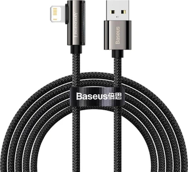 USB kabelis Baseus Legend iš USB į Lightning 2.4A 2.0m juodas CALCS-A01