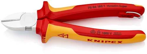 KNIPEX įstrižainė pjaustytuvas