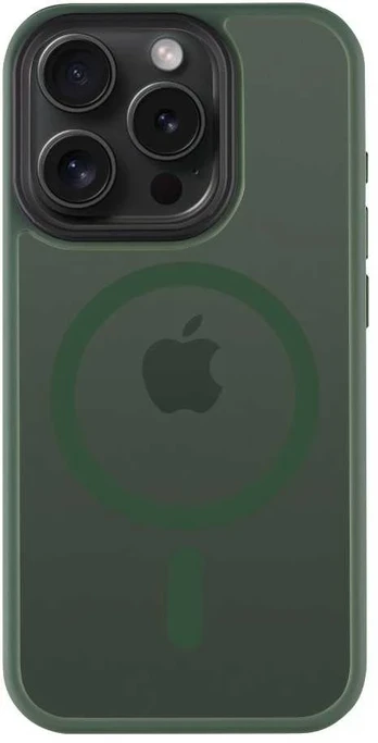 Žalias dėklas Apple iPhone 15 Pro telefonui "Tactical MagForce Hyperstealth Cover"
