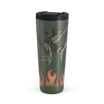 Fire Is Catching - Travel Mug, 700 ml / Flap