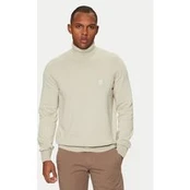 Boss Golfas q-roa-34165 Smėlio Regular Fit