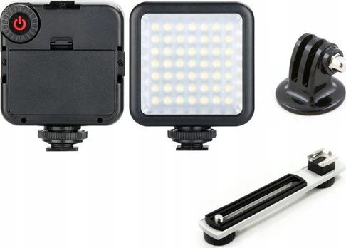 Ulanzi LED apšvietimo lempa 49 fotoaparatui / kamerai + bėgiui