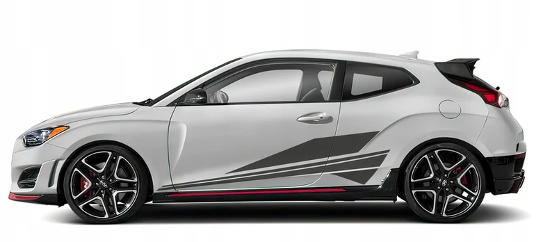 Oracal Šoninės juostos Hyundai Veloster 02