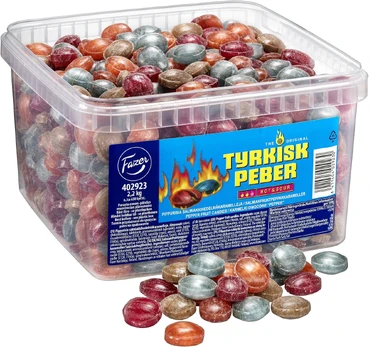 Fazer Tyrkisk Peber Hot & Sour -irtomakeinen, 2,2kg