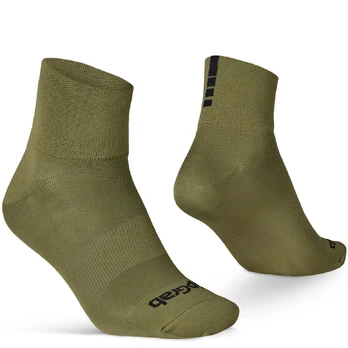 GripGrab Lightweight SL Short kojinės | Olive Green, XS