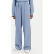 Tommy Hilfiger Sportinės kelnės Script WW0WW48784 Mėlyna Relaxed Fit
