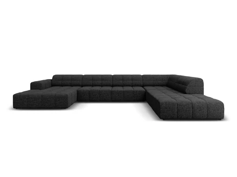 Panoramic Right Corner Sofa, "Chicago", 7 Seats, 364x262x70 Made in Europe