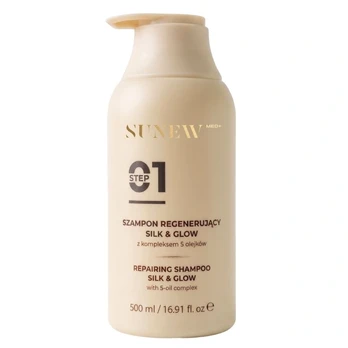 SUNEWMED_Silk & Glow plaukų šampūnas 500 ml