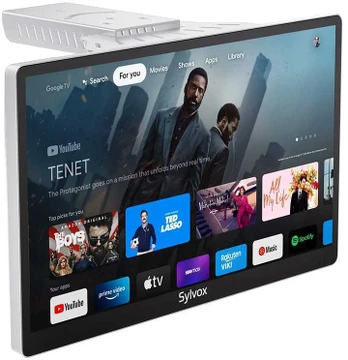 Sylvox Kontech Ištraukiamas televizorius Sylvox 15.6" Smart Google pilkas