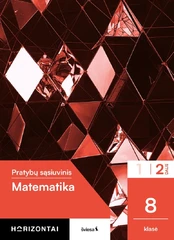 Matematika. Pratybų sąsiuvinis 8 klasei, 2 dalis, serija Horizontai kaina