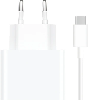 Telefono įkroviklis Xiaomi 67W Charging Combo Type-A EU, USB-C, balta sp.