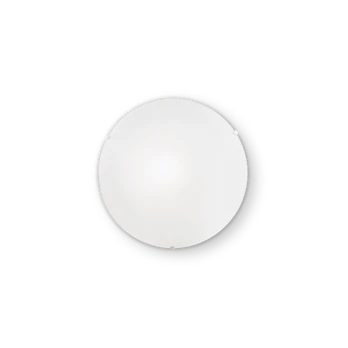 Lubinis šviestuvas Ideal Lux Ceiling lamp with 1 light SIMPLY, E27, baltas