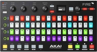 Akai Professional Fire – FL Studio Performance Controller su 4×16 RGB pad matrica, OLED ekranu ir MIDI valdymu