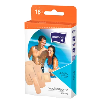 Pleistrai Matopat Aqua Stop, 18 vnt.