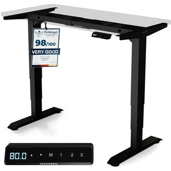 Desktronic Darbo stalo rėmas HomePro Juodas