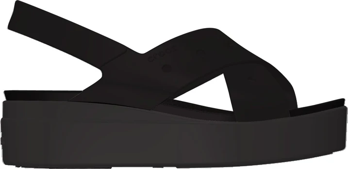 Crocs™ Brooklyn 4U Cross Strap Sandal Black - 37,5
